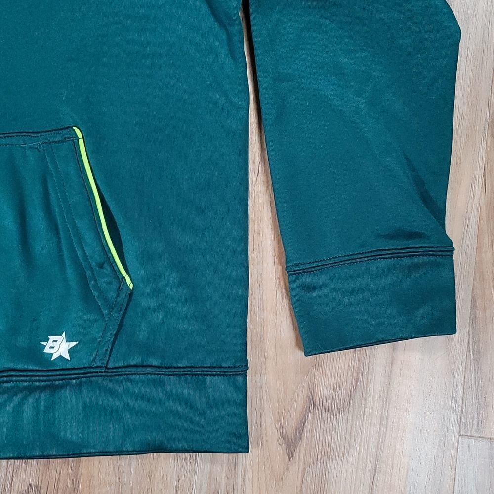 🧡Brothers Green & Neon Hoodie Sweatshirt Size 10 - Picture 6 of 10